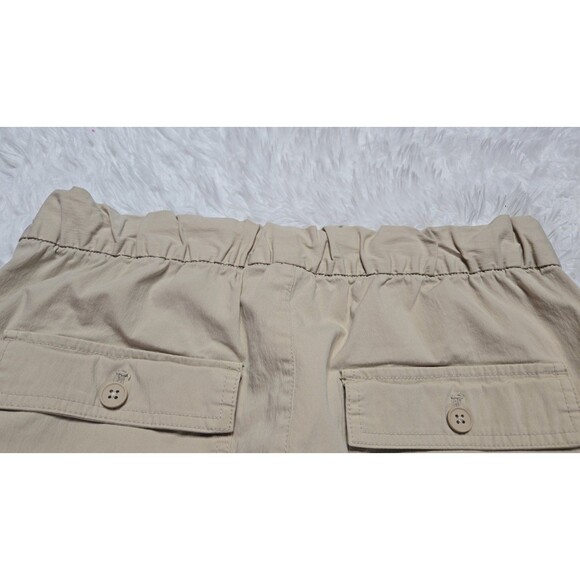 GAP Khaki Pull On Casual Cuff Ankle Jogger Pants Size Medium 30x26 - Picture 9 of 11